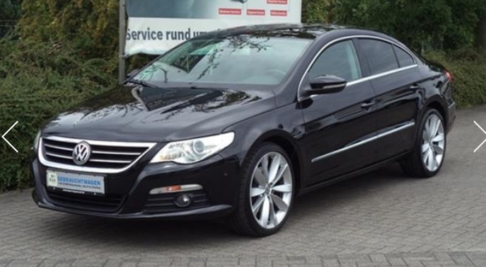Left hand drive VOLKSWAGEN PASSAT CC 2.0 TSI 
